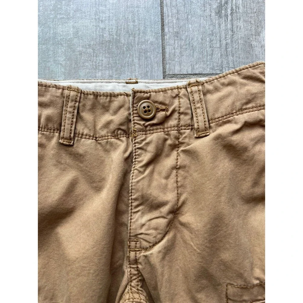 Gap Kid Toddler Boy Youth Cargo Shorts Khaki Tan Beige Casual Summer 6 Slim NEW